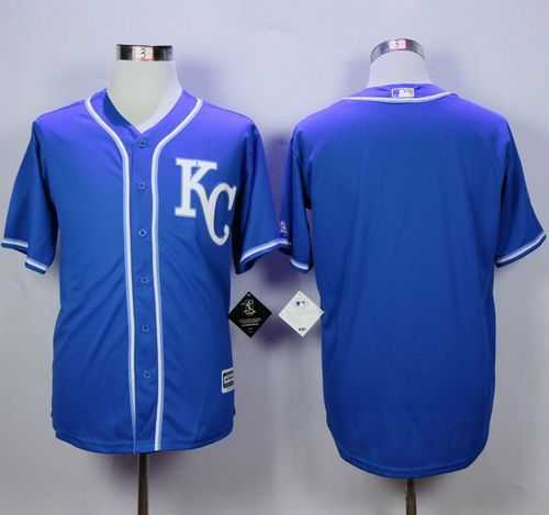Kansas City Royals Customized Men's Blue Alternate New Cool Base Stitched MLB Jersey,We sell and wholesale Kansas City Royals Customized Men's Blue Alternate New Cool Base Stitched MLB Jersey on line form chian!